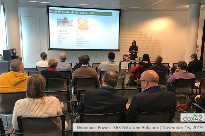 D365 Saturday Belgium 2019