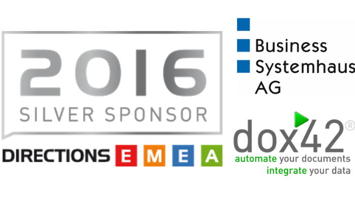 dox42 and BSH AG at Directions EMEA 2016 dox42 and BSH AG at Directions EMEA 2016