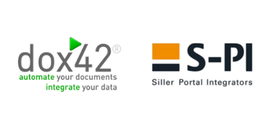Logo dox42 und Siller Portal Integrators