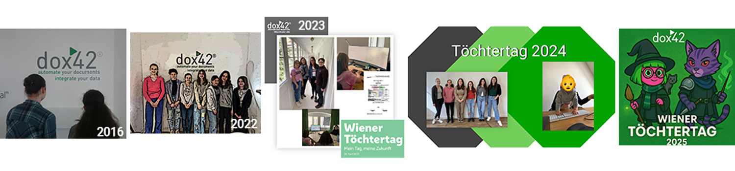 Wiener Töchtertage bei dox42 seit 2016
