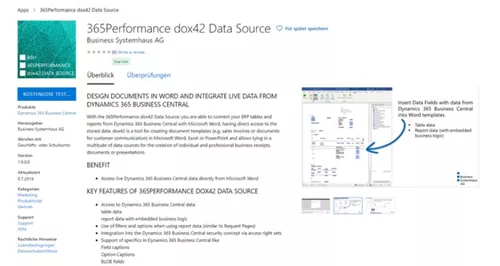 "365Performance dox42 Data Source" by Michael Zettl, BSH AG