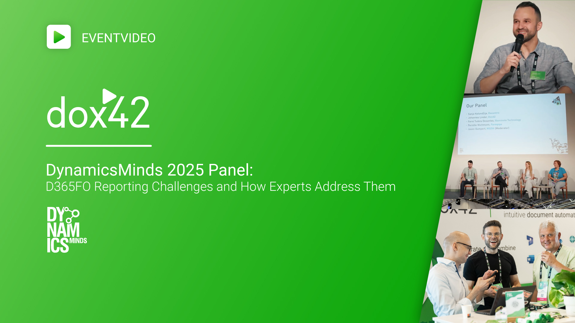 DynamicsMinds 2025 Panel: D365FO Reporting Challenges and How Experts Address Them