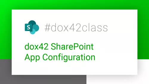 #dox42class of the dox42 SharePoint App Configuration