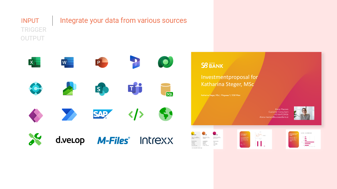 Configure your Template to access Data Sources