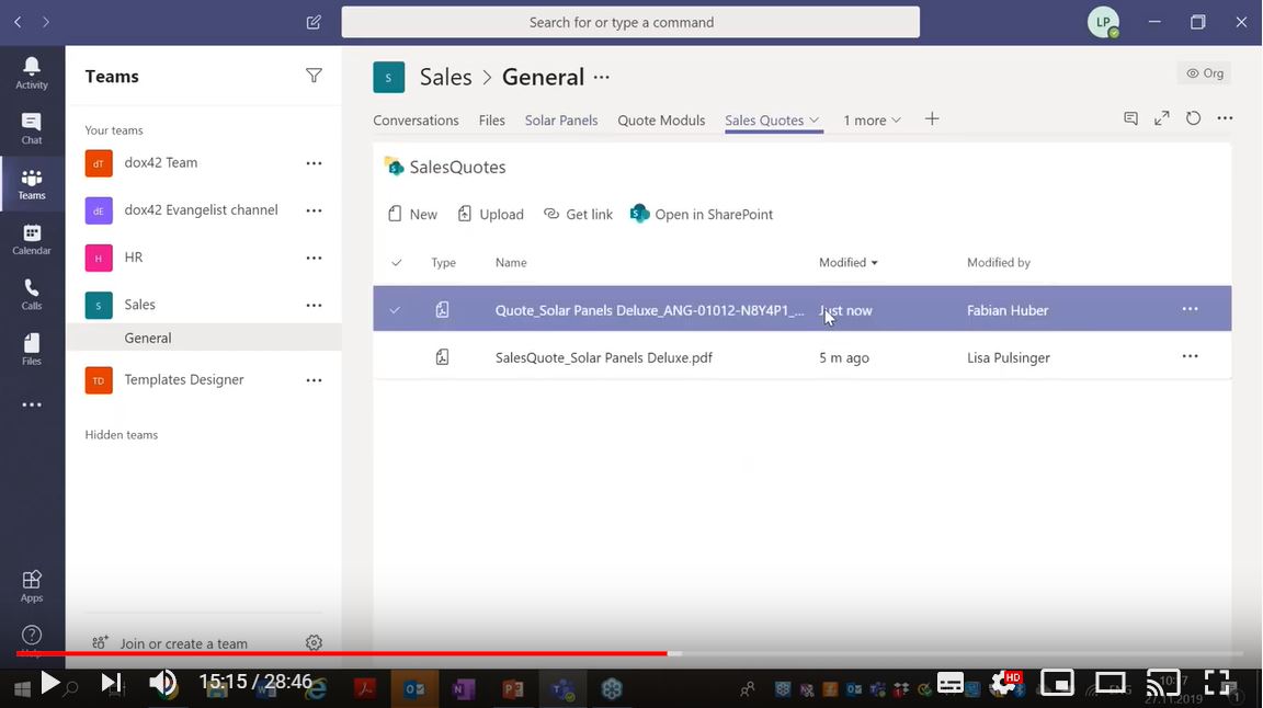 You missed the webinar? Watch the video "Create documents that add value from MS Flow/Power Automate" here