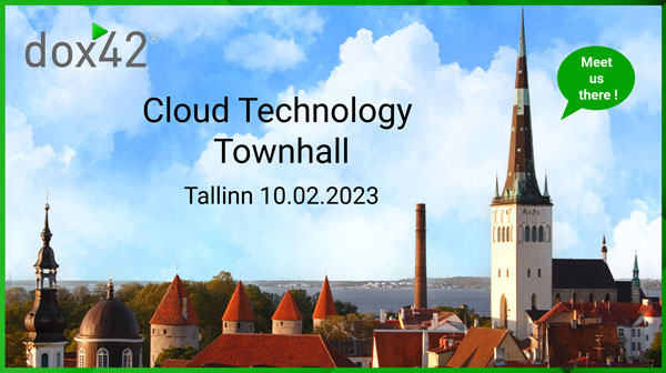 Cloud Tech Tallinn with dox42 | February 10, 2023