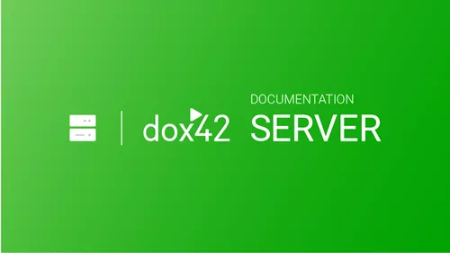 dox42 Server Dokumentation