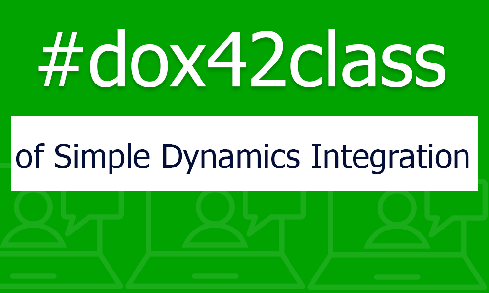 dox42class of simple Dynamics Integration