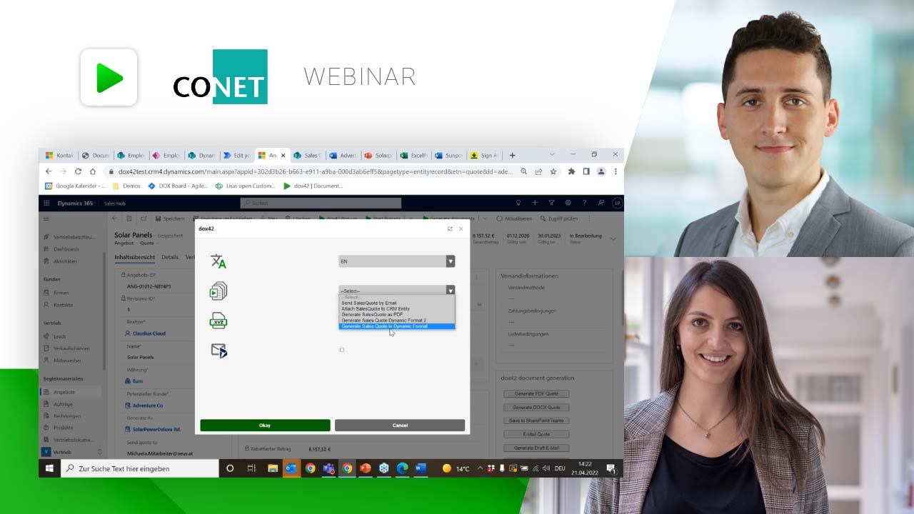 Individuelle Dokumente aus D365? So einfach automatisieren Sie Prozesse rund um Dokumentenerstellung