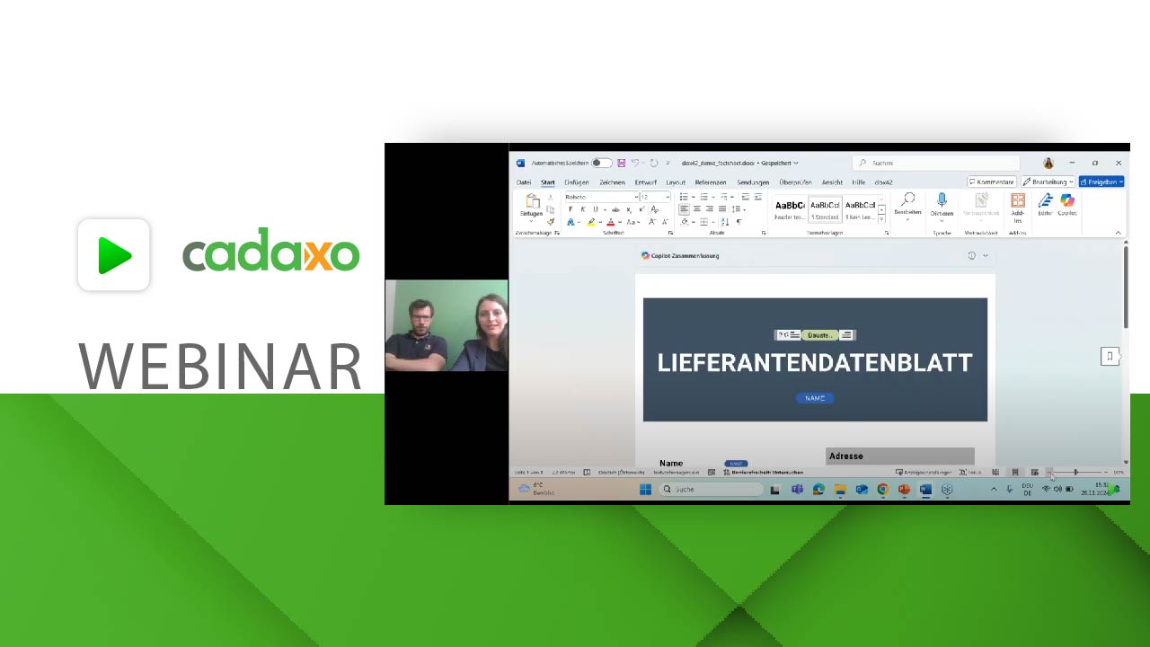 dox42 Formulare in SAP Prozesse integriert (In German)
