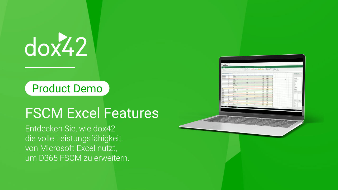 Unlock FSCM Document Automation with Excel & dox42