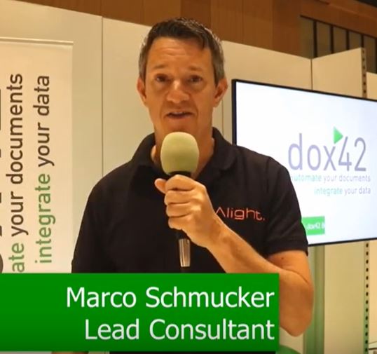 Marco Schmucker, Lead Consultant at Alight, about dox42