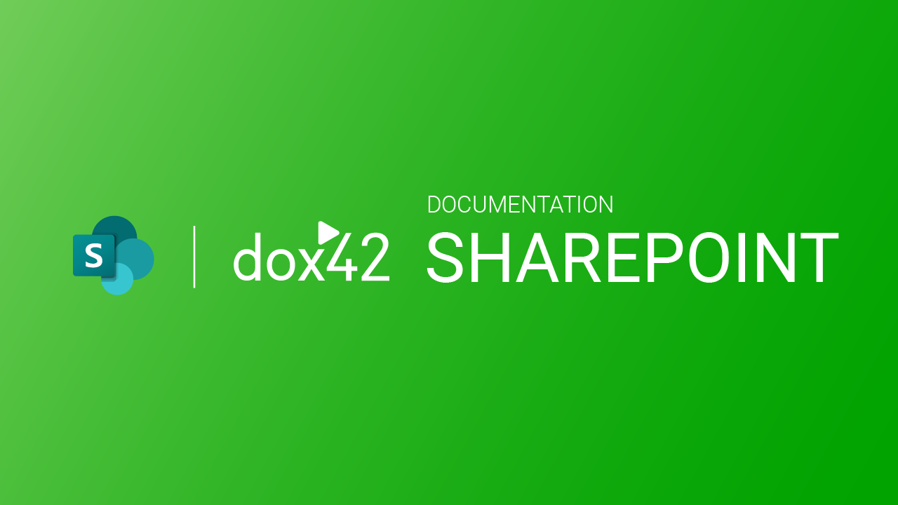 SharePoint Dokumentation