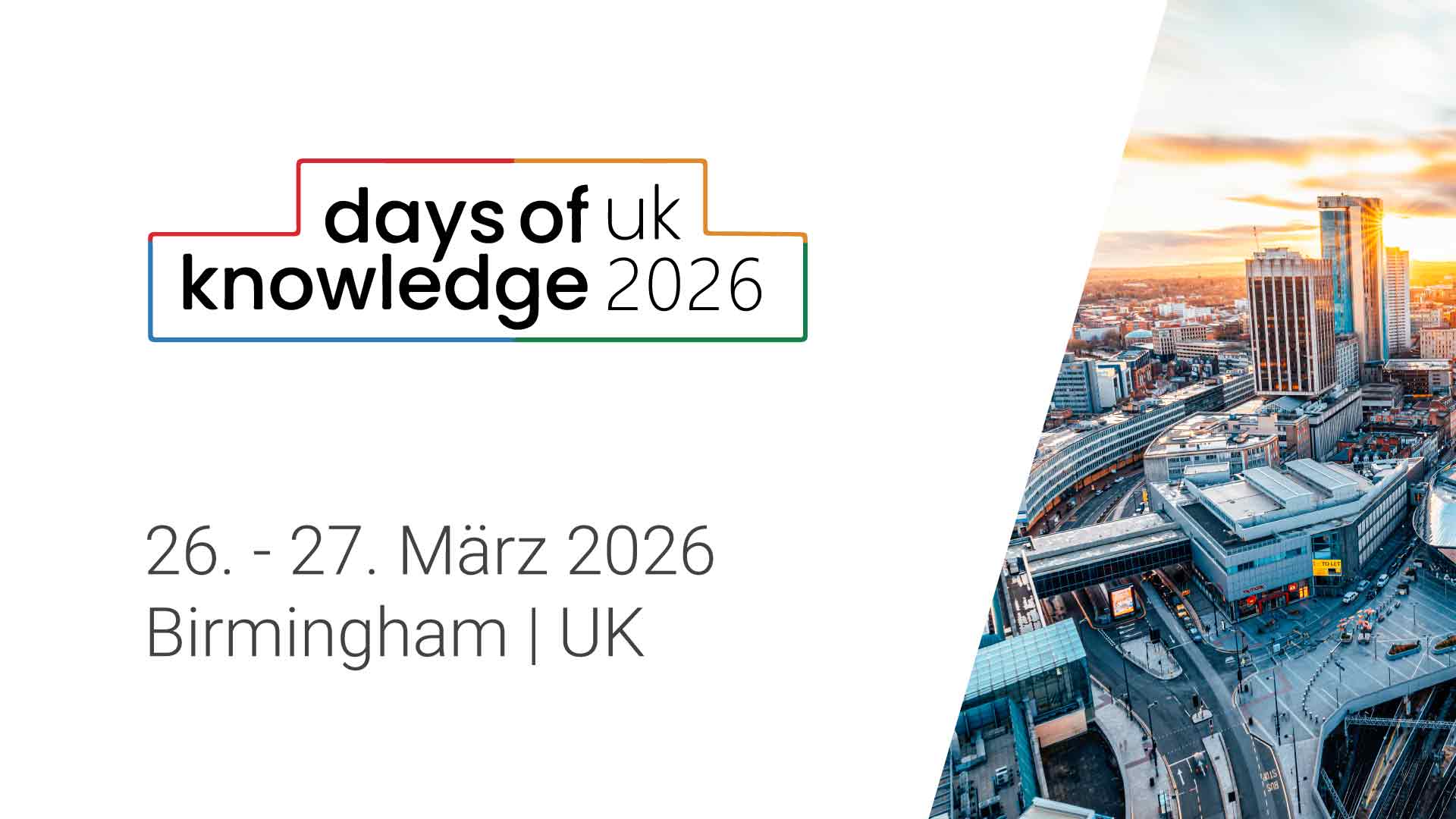 Days of Knowledge UK 2026