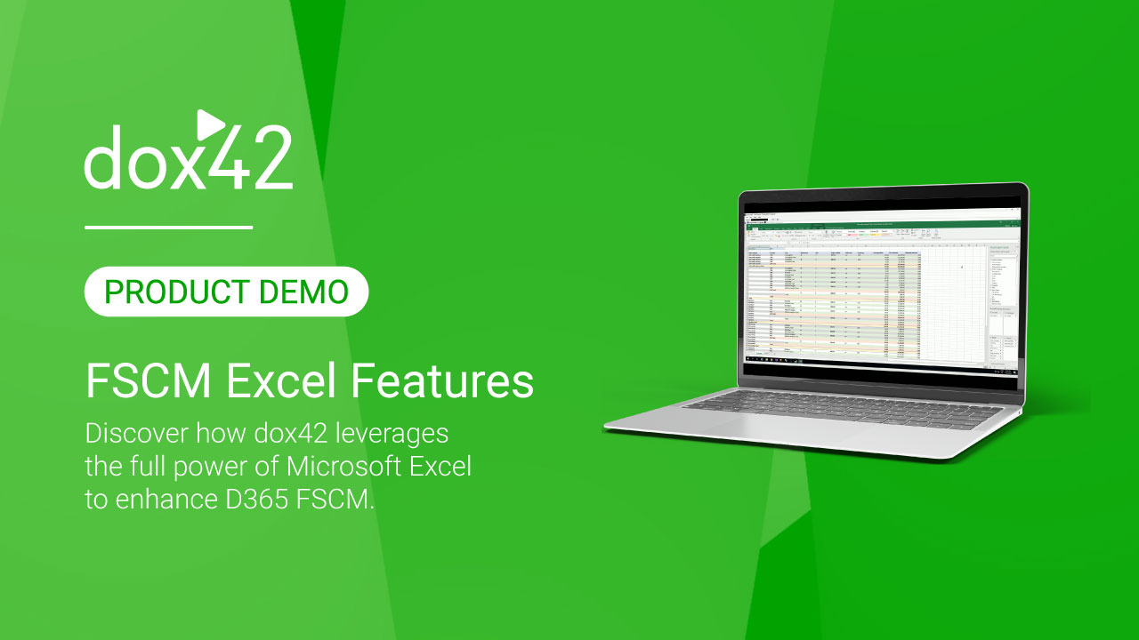 Unlock FSCM Document Automation with Excel & dox42