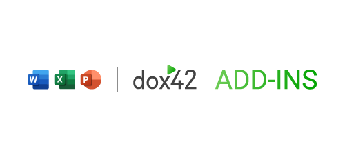 dox42 Enterprise Add-In