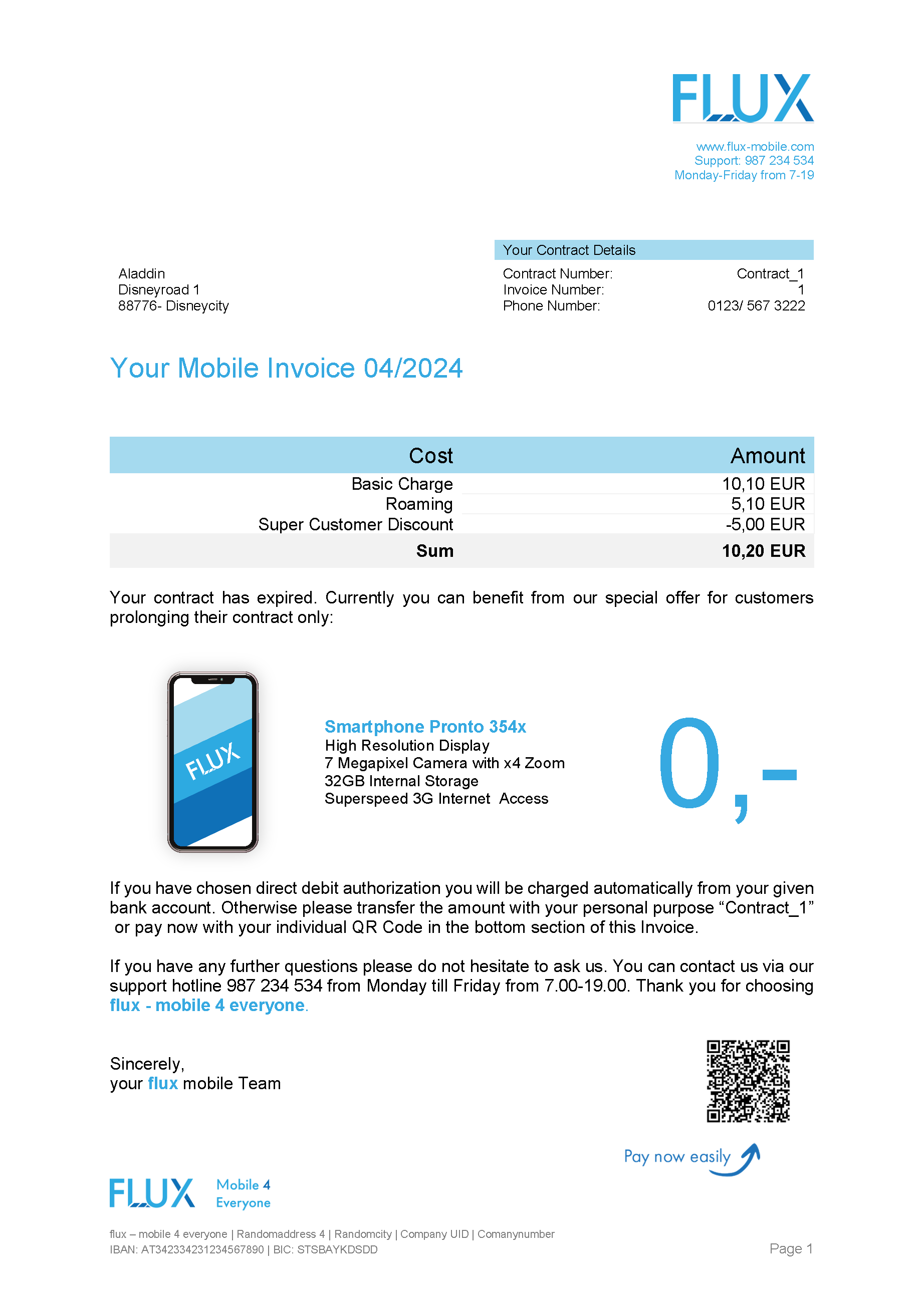 Mobile Invoice