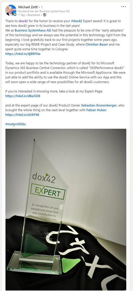 dox42 Expert Michael Zettl