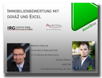 (In German) Immobilienbewertung mit dox42 und Excel