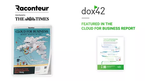 dox42 im Times Cloud Report dox42 im Times Cloud Report