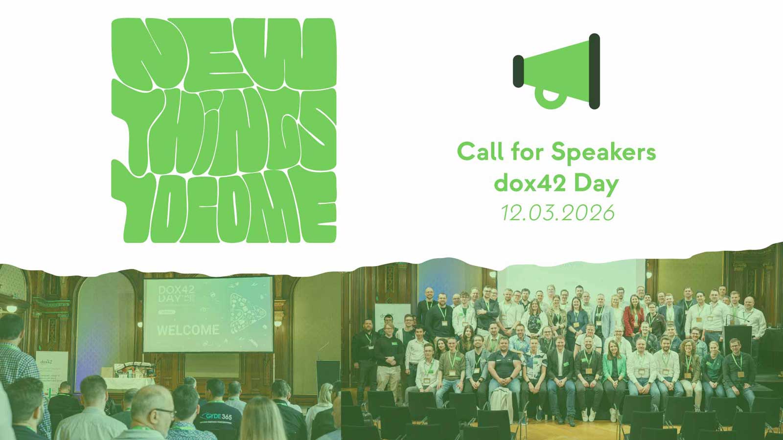 dox42 Day 2026: Call for Speakers open - Submit your session