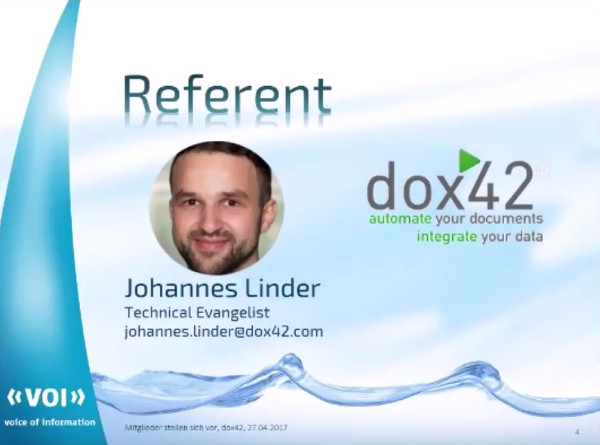 Mit Major League SharePoint und VOI ganz vorne mit dabei: dox42 stellt sich vor #Kurzvideo