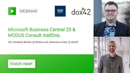 (in German) dox42 by MODUS Consult | MODUS Consult Update 2023 (in German) dox42 by MODUS Consult | MODUS Consult Update 2023