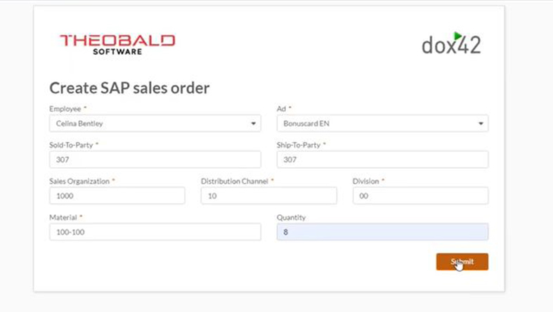 Watch the video: "Use the power of SAP and document generation in your cloud workflows"