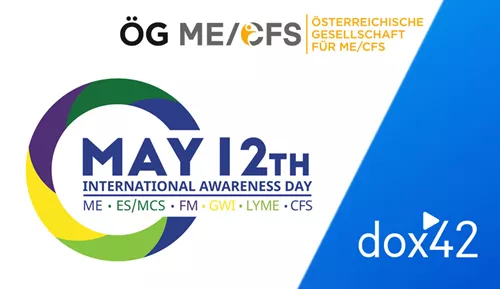 dox42 wird blau! Am 12. Mai, dem Internationalen ME/CFS Tag dox42 wird blau! Am 12. Mai, dem Internationalen ME/CFS Tag