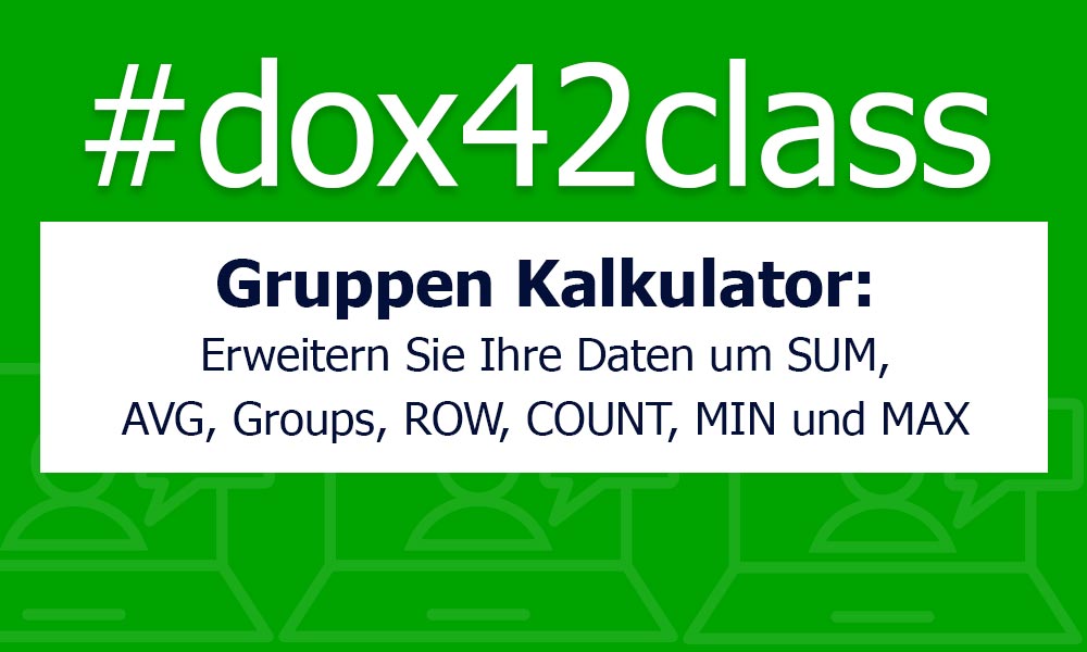 dox42class Gruppen Kalkulator