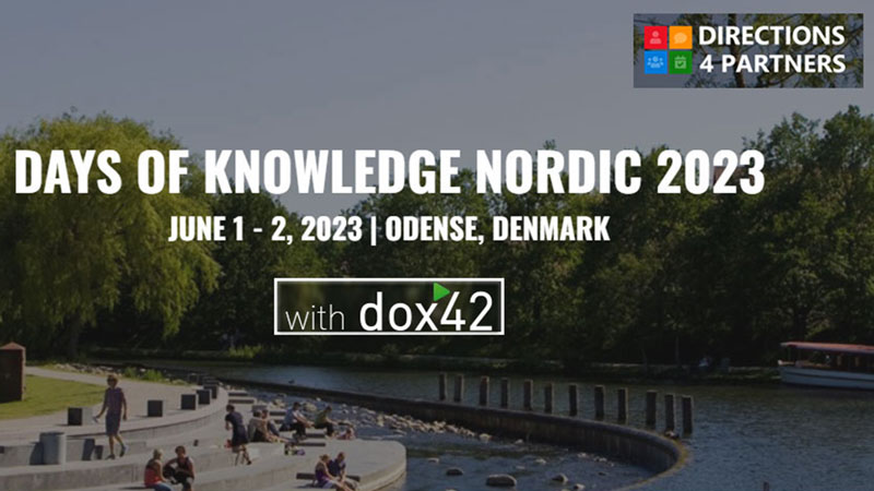 Days of Knowledge Nordic with dox42 | June 1-2, 2023