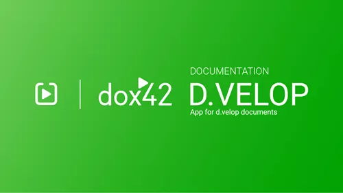 Alpin | dox42 App for d.velop documents