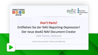 Der dox42 NAV Document Creator