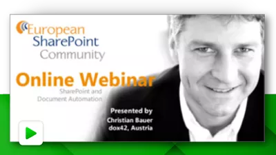 SharePoint and Document Automation