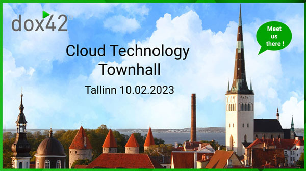 Cloud Tech Tallinn 2023 with dox42