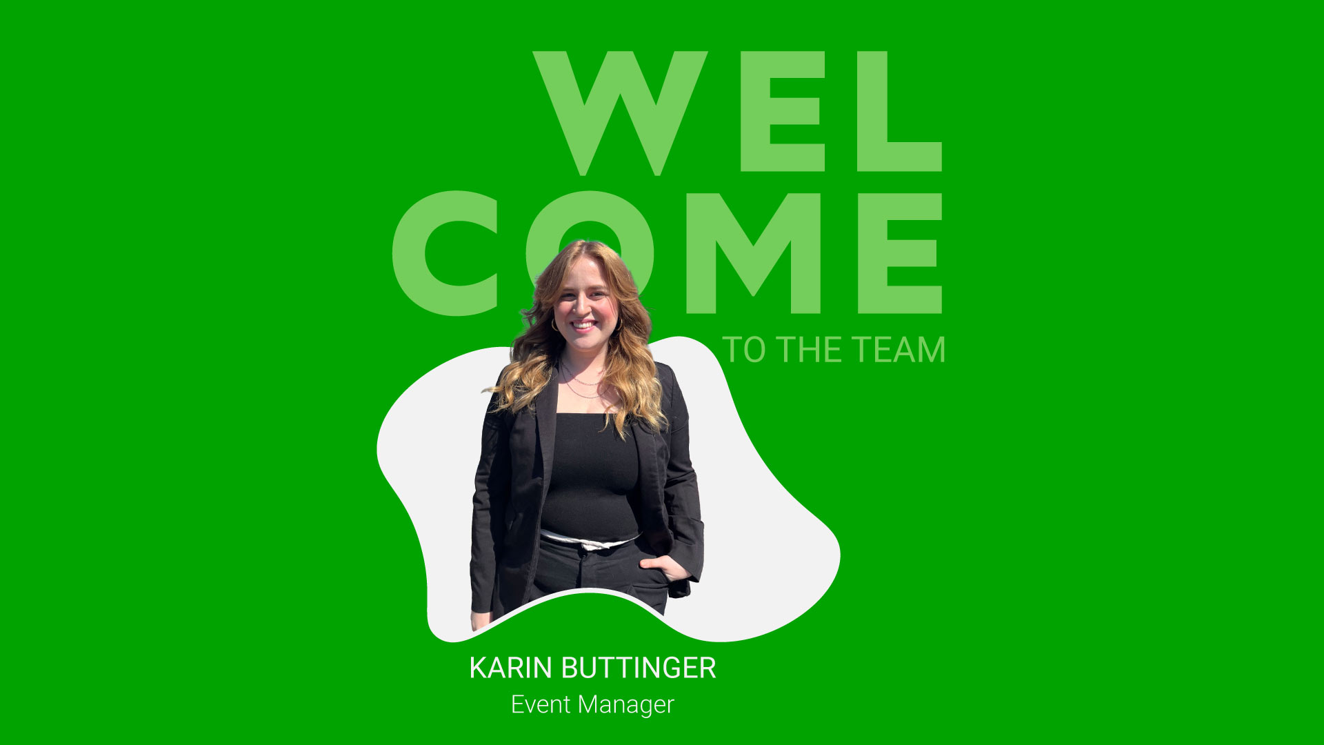 Welcome to the Team, Karin!