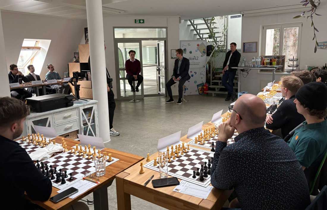 Chess Masterclass with the No. 4 of the world Vincent Keymer