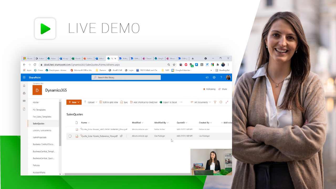 Let's Power Automate all your D365 and M365 documents with dox42