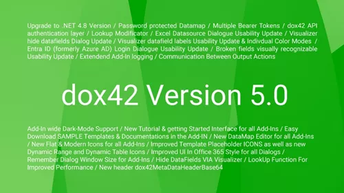 Live Demo of dox42 Version 5.0 Live Demo of dox42 Version 5.0