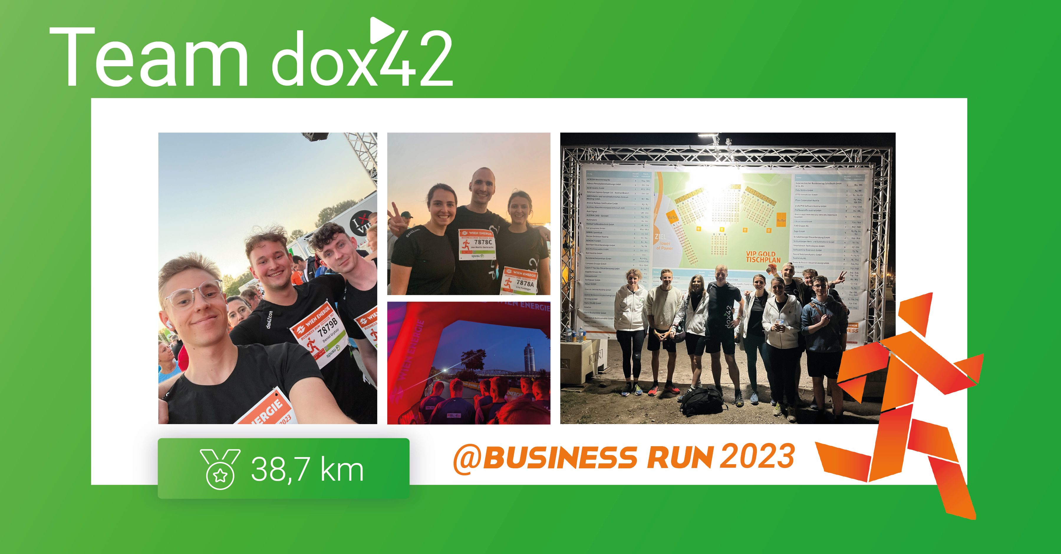 dox42 beim Business Run 2023