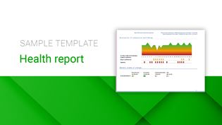 health report sample template