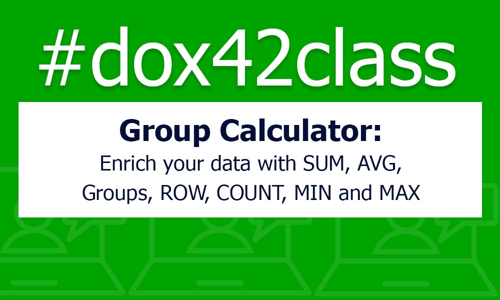 dox42 class of group calculator