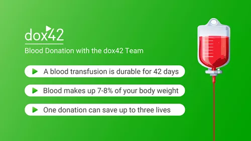 Saving Lives Together: The dox42 Team Donates Blood Saving Lives Together: The dox42 Team Donates Blood