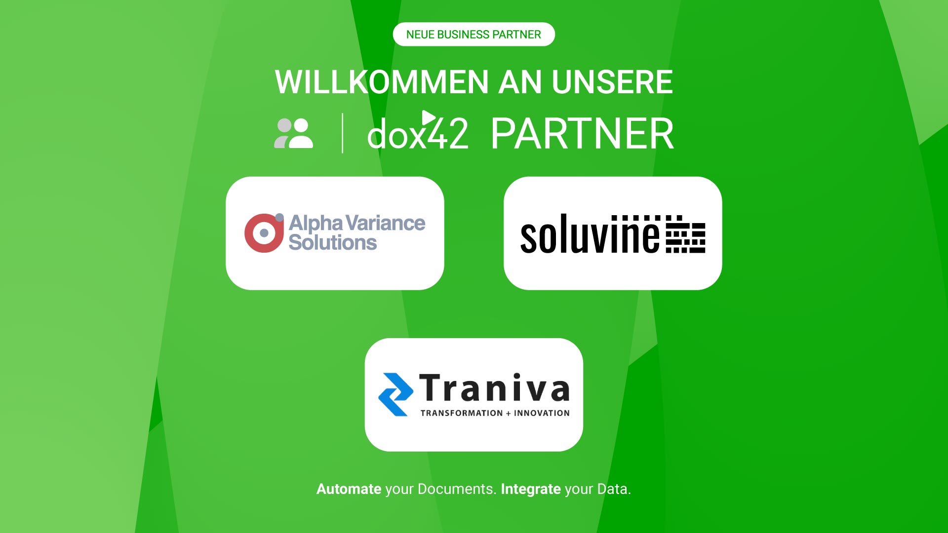 Zwei neue Partner erweitern das dox42 Netzwerk