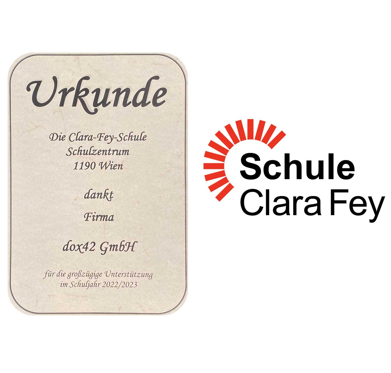 Spende an die Clara Fey Schule