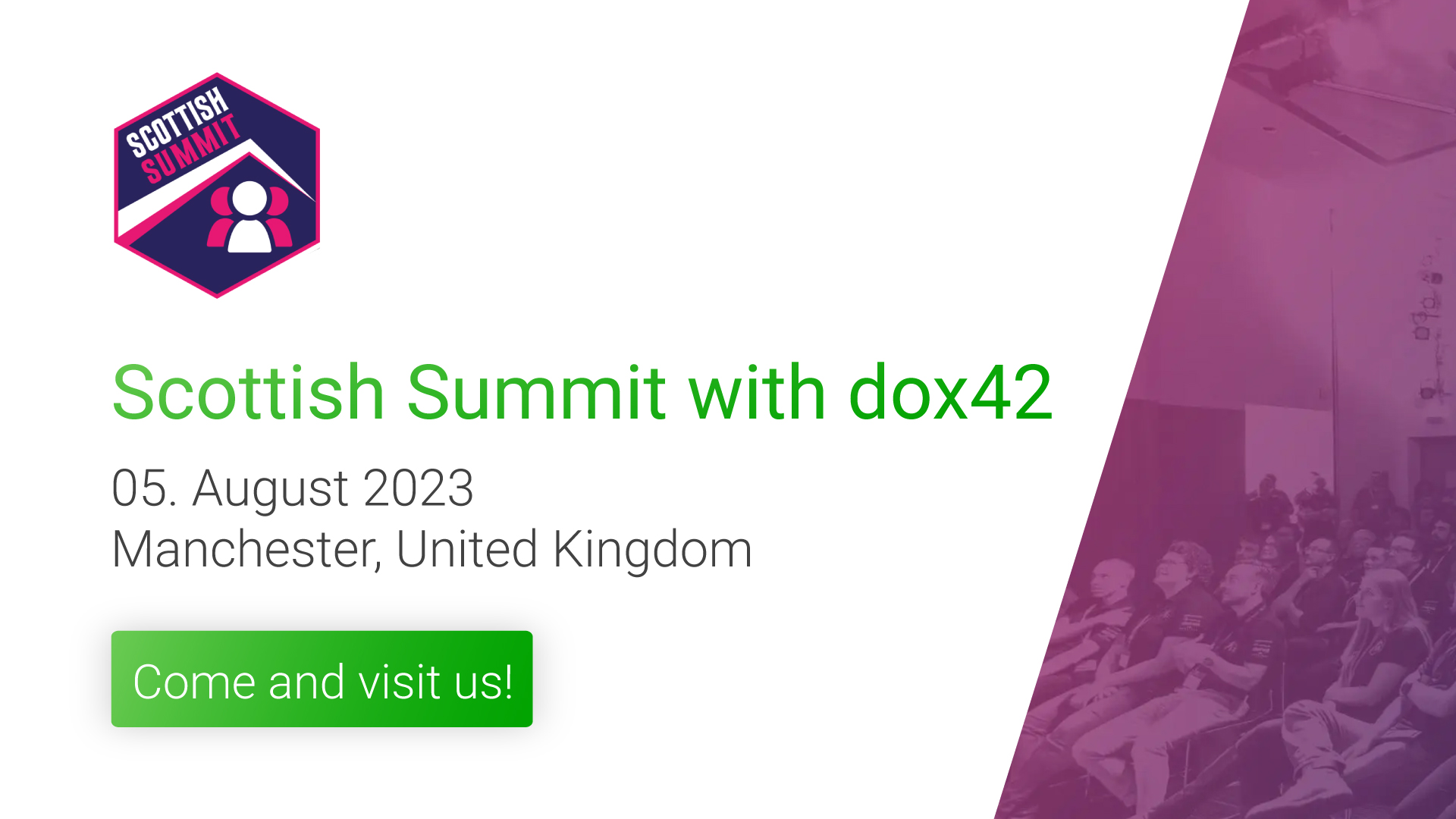 Scottish Summit On Tour 2023| 8/5/2023
