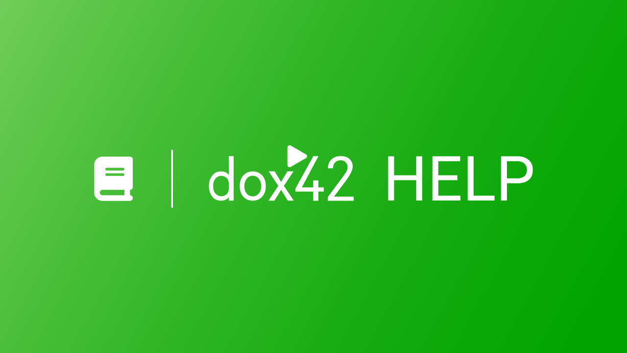 dox42 Documentation