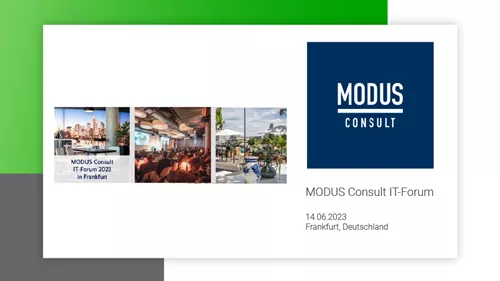 MODUS Consult IT-Forum| 6/14/2023