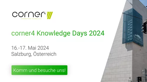 corner4 Knowledge Days 2024 | 16.05.2024 - 17.05.2024