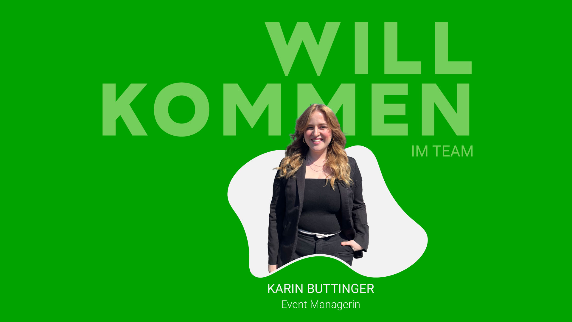 Willkommen im Team, Karin!